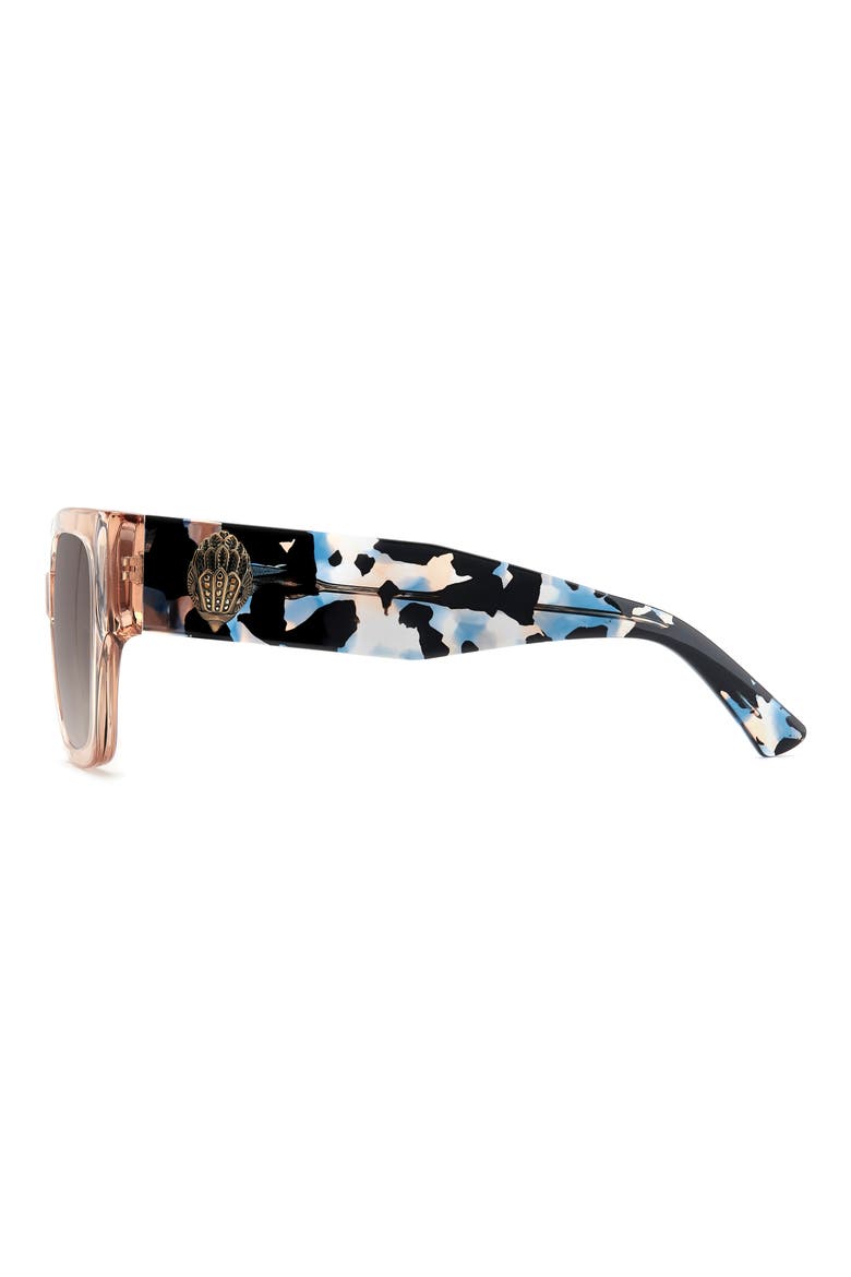 53mm Rectangular Sunglasses, Alternate, color, CRYSTAL BEIGE/ BROWN SF