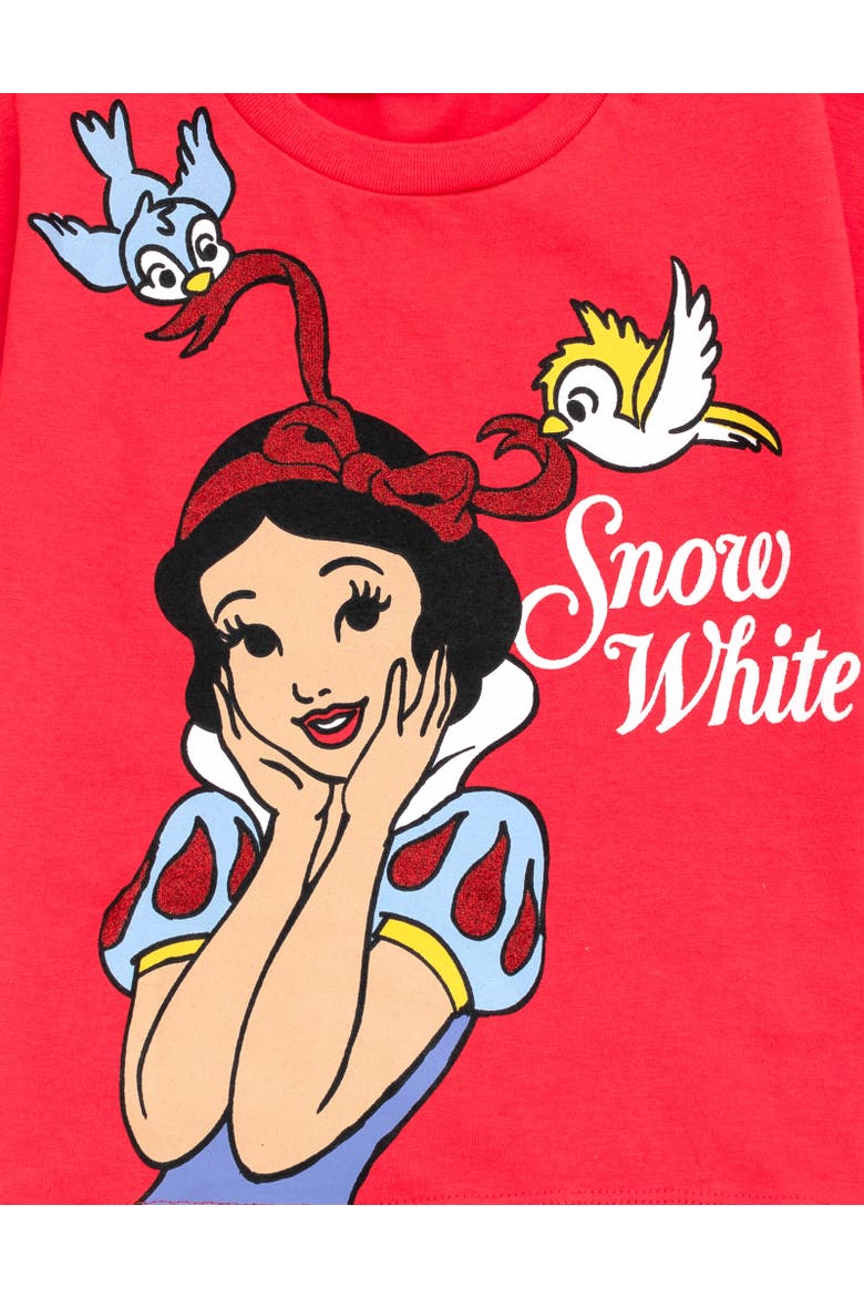 Frozen Queen Elsa 2-Piece T-Shirt and Leggings Set, Alternate, color, Snow White Red Tusk