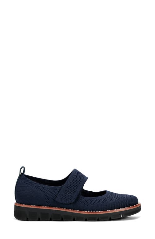 Easy Spirit Women's Venna Eflex Lightweight Mary Jane Flats In Dark Blue
