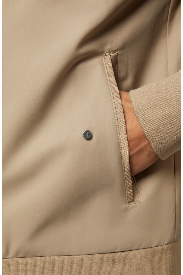 Legacy Water Resistant Bomber Jacket, Alternate, color, DOVE