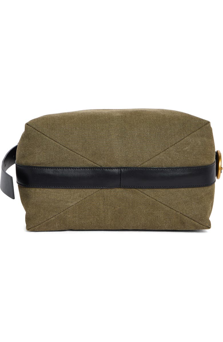 rag & bone Clinton Canvas Bucket Bag, Alternate, color, Forest