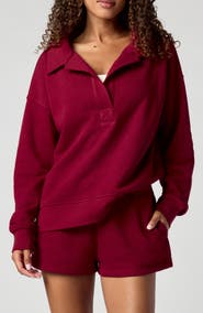 Florence by Mills Polo Collar Sweatshirt