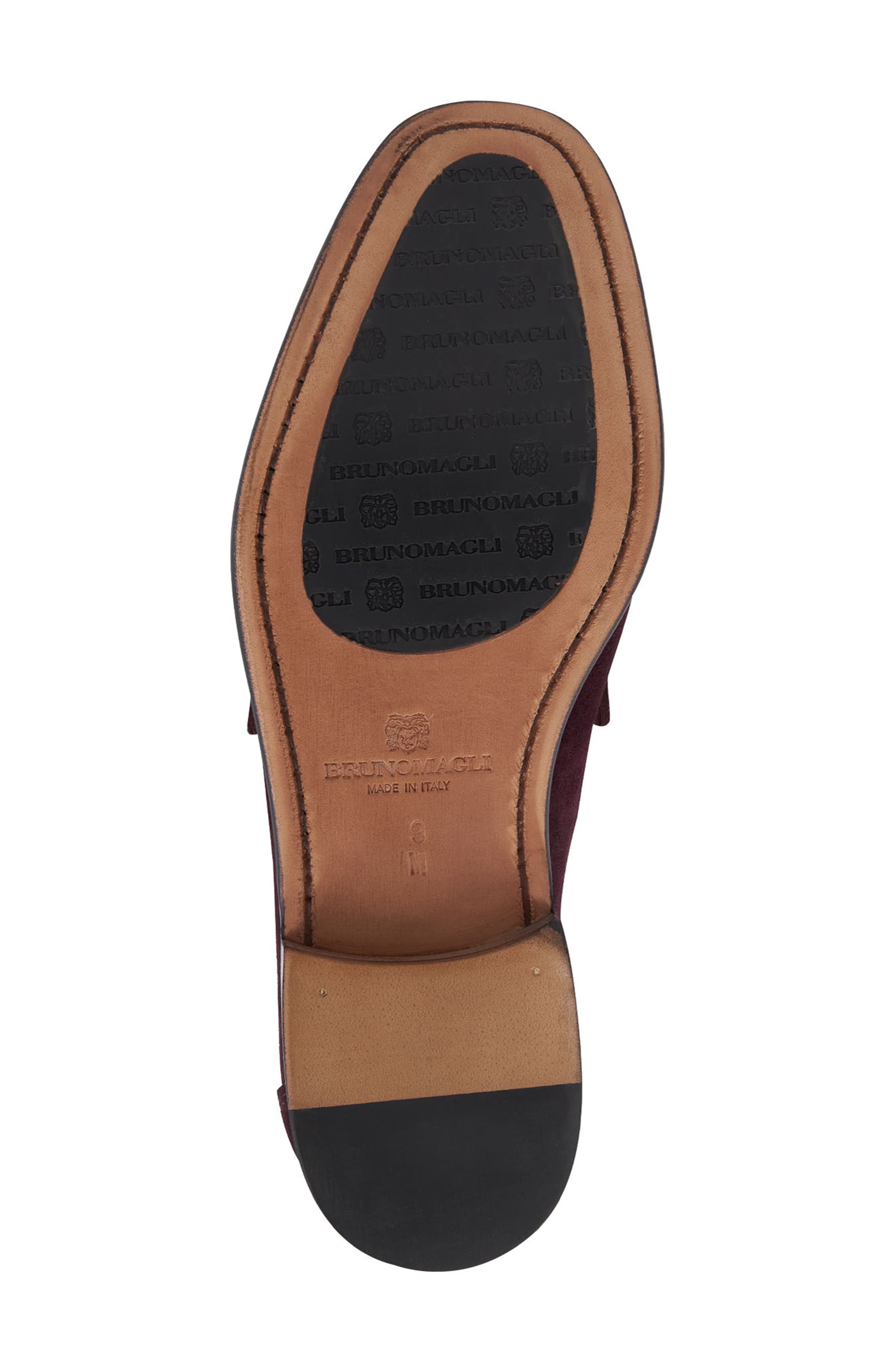Bruno Magli Trieste Bit Loafer, Alternate, color, Bordeaux Suede