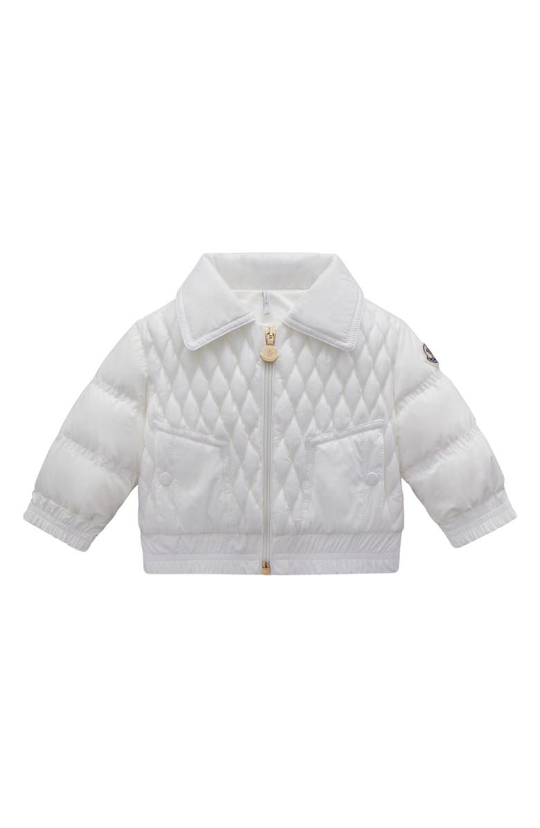Moncler Odit Quilted Down Bomber Jacket, Main, color, 