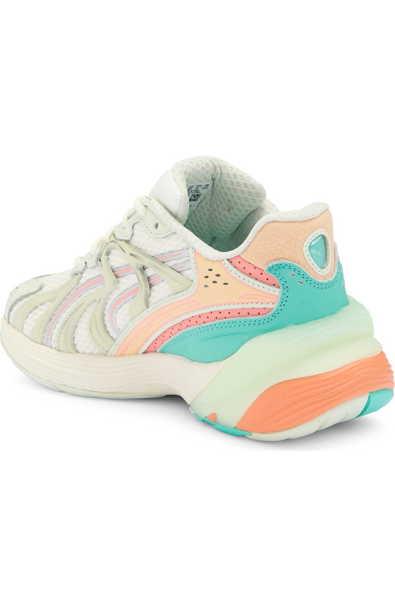 PUMA Inverse Heat Sneaker, Alternate, color, Warm White-Peach Fizz-Mint