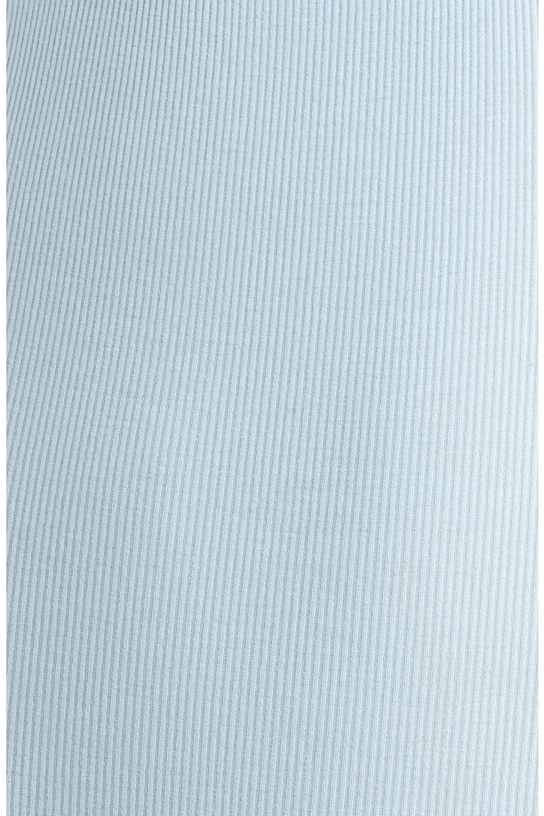 Rib Underwire Bodysuit, Alternate, color, POWDER BLUE