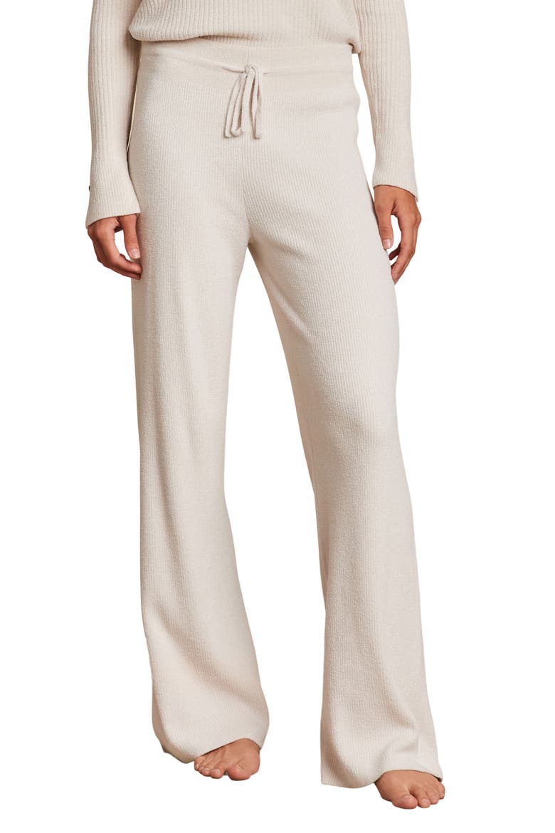 CozyChic® Ultra Lite® Rib Drawstring Pants, Main, color, SAND DUNE