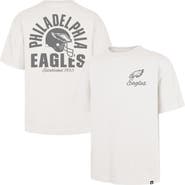 '47 Men's '47 Off White Philadelphia Eagles Photon Dust Foundation T-Shirt