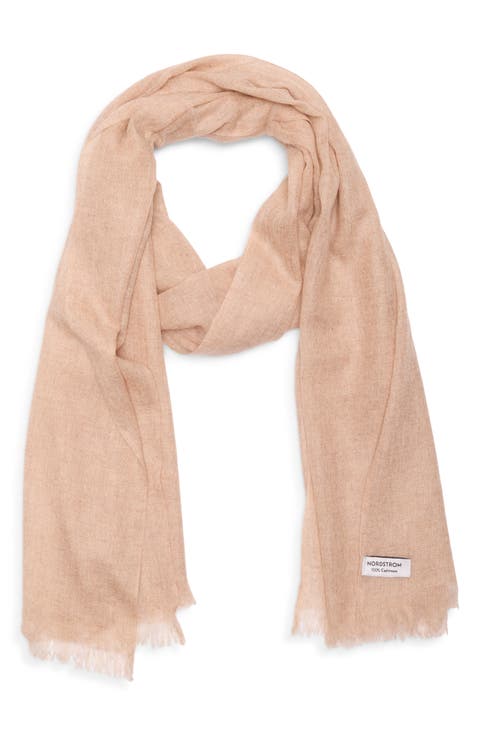 Textured Cashmere Scarf