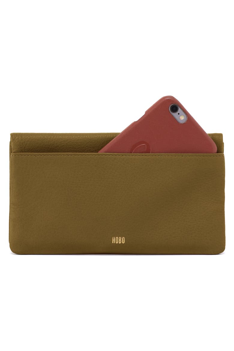 Lumen Leather Bifold Wallet, Alternate, color, SUNLIT SAGE