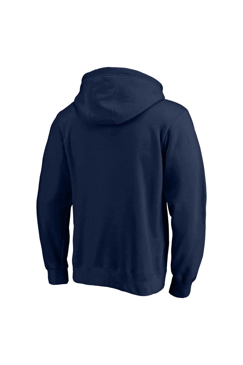 Men's Fanatics  College Navy Seattle Seahawks Big & Tall Fleece Hoodie, Alternate, color, College Navy