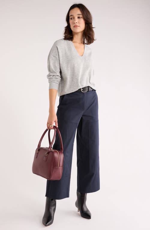 Nordstrom Rack V-neck Pullover Sweater In Gold