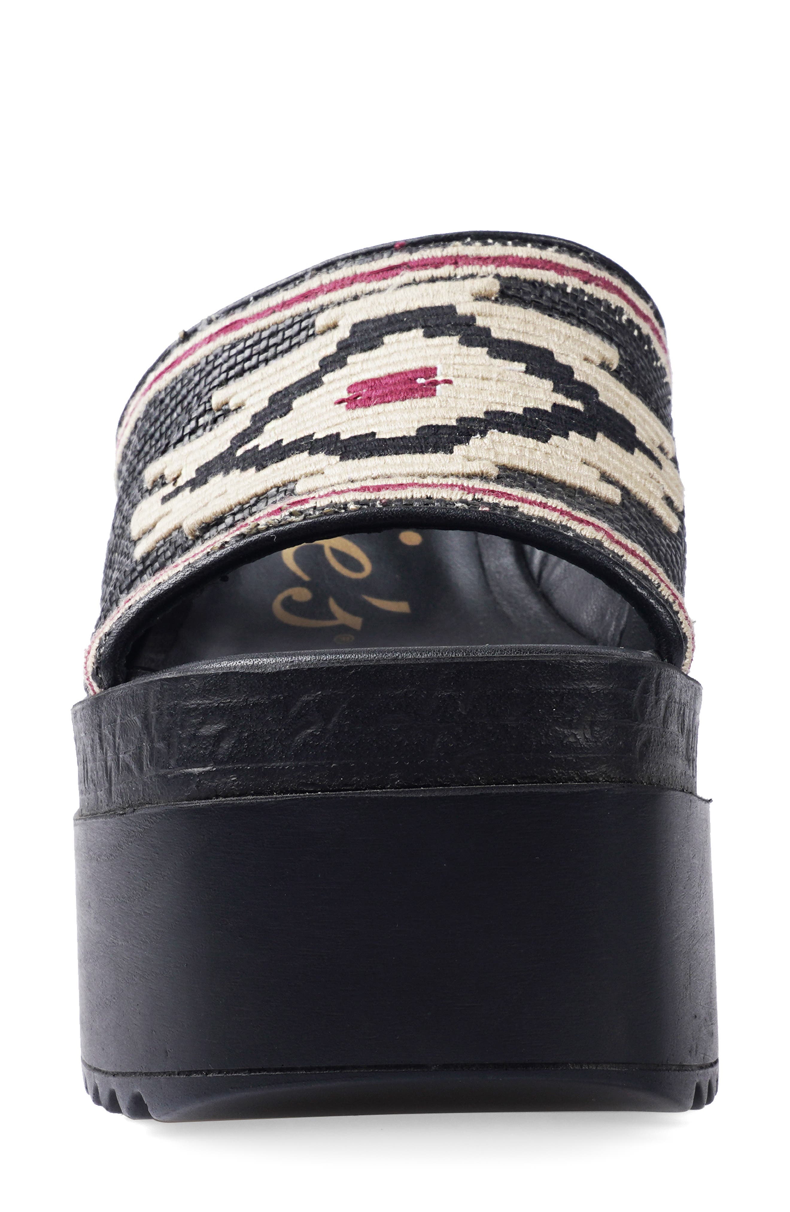 Candie's Berina Platform Wedge Sandal, Alternate, color, 