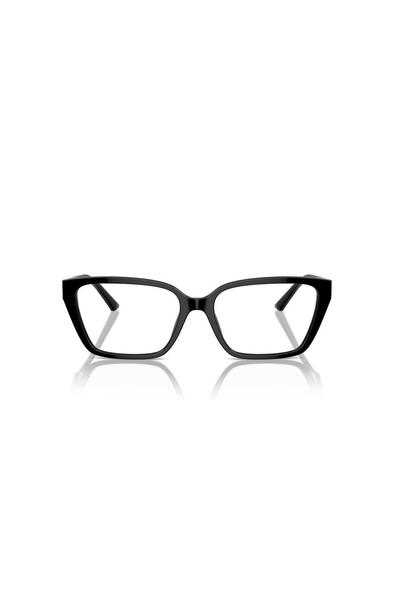 Jimmy Choo 55mm Cat Eye optical glasses, Alternate, color, Black