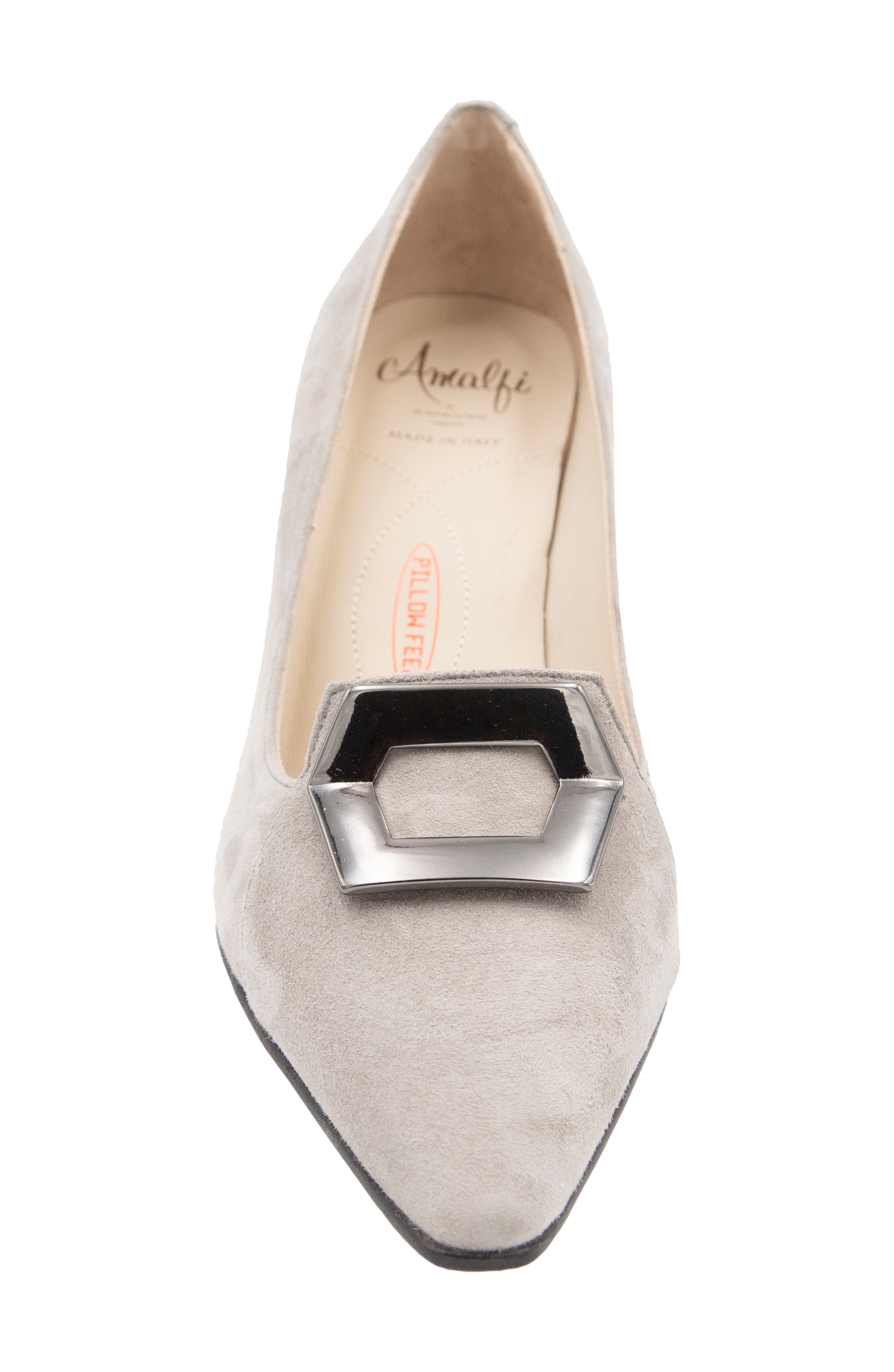 Istrice Pointed Toe Pump, Alternate, color, LIGHT GREY CASHMERE