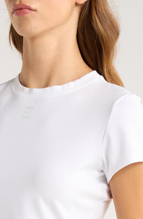 Nike Court Advantage Tennis Top In Yellow