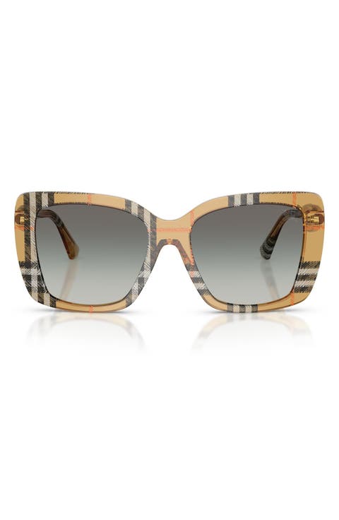 54mm Square Sunglasses