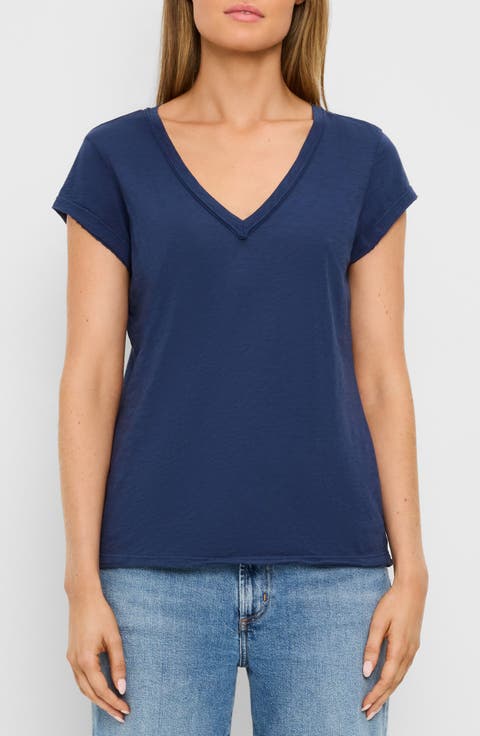 Baxter Raw Edge Supima® Cotton T-Shirt