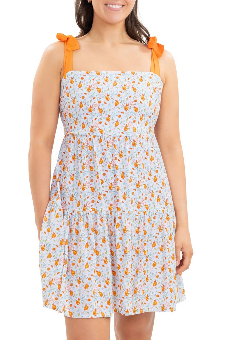 The Seaside Spritz - Mini Resort Dress, Alternate, color, White