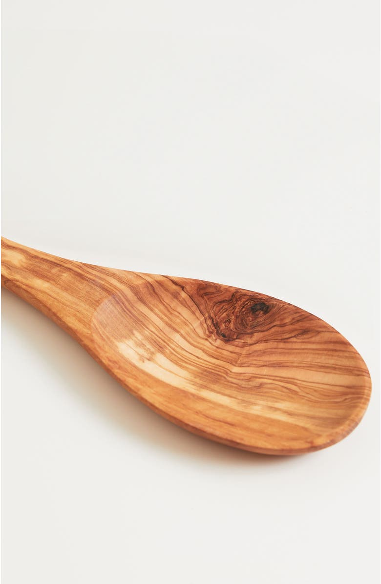 Verve Culture Olivewood Polenta Spoon, Alternate, color, NO COLOR