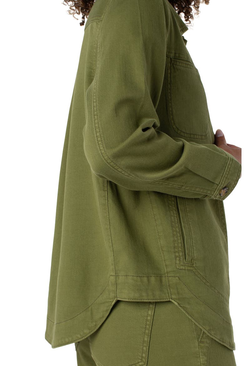 Denim Shirt Jacket, Alternate, color, HEMLOCK