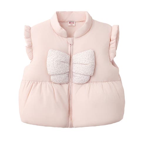 Bow Quilted Vest