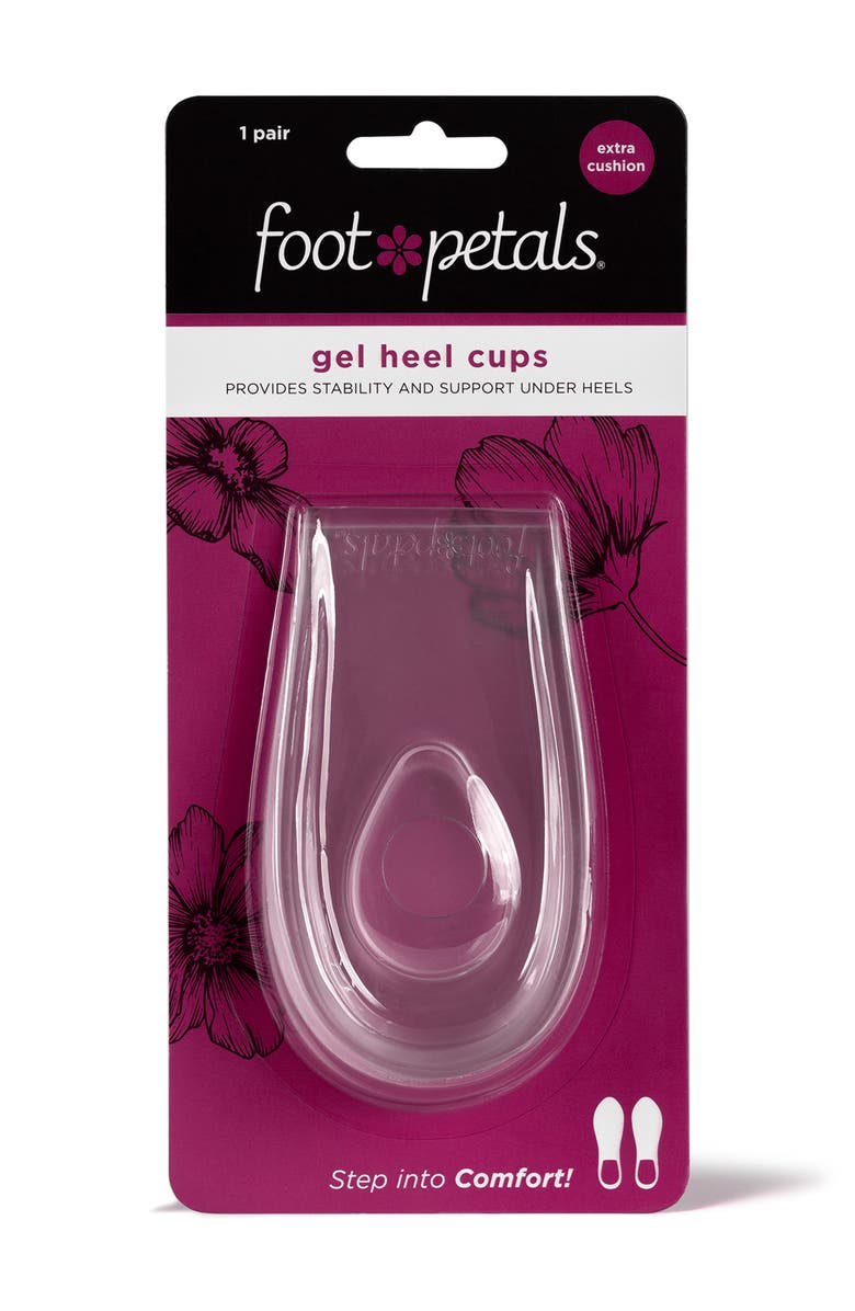 Foot Petals Gel Heel Cups, Main, color, Pink Multi