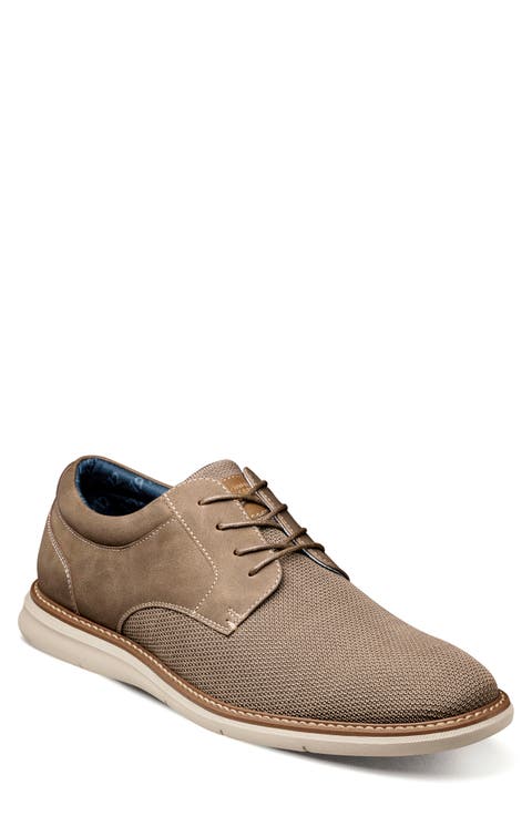 Chase Mixed Media Plain Toe Derby - Wide Width Available (Men)