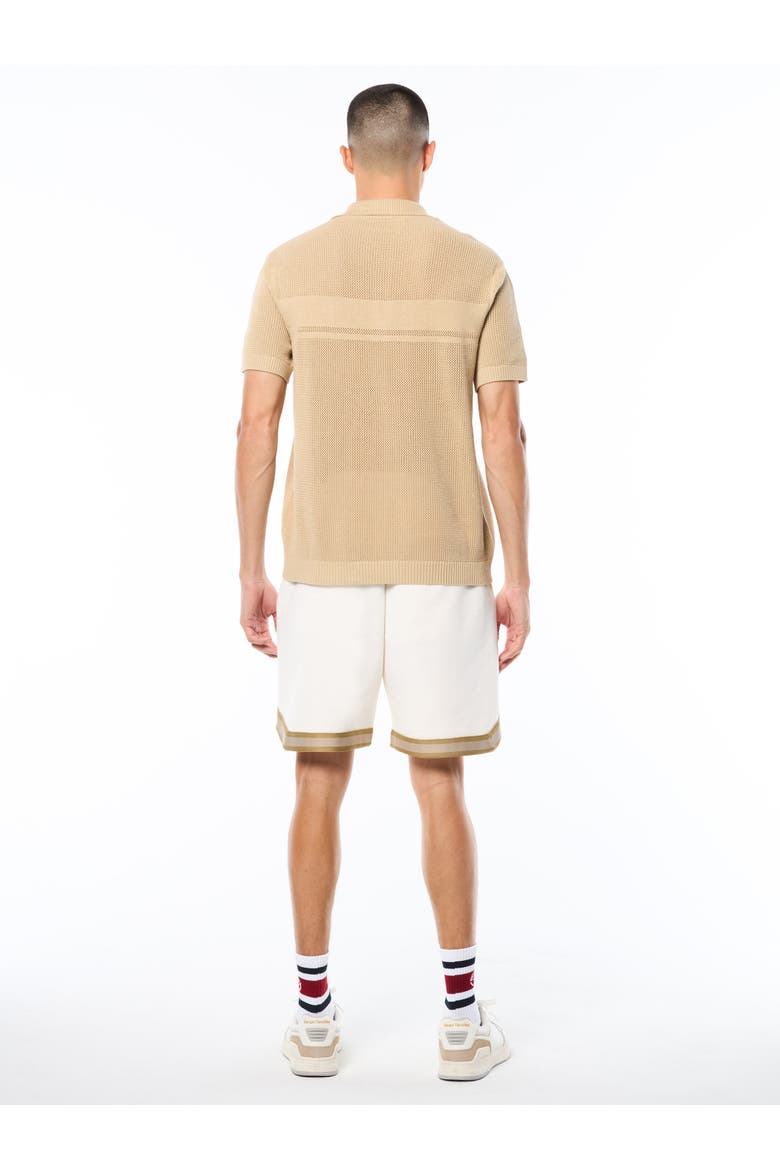 Sabino Knit Polo, Alternate, color, MOJAVE DESERT