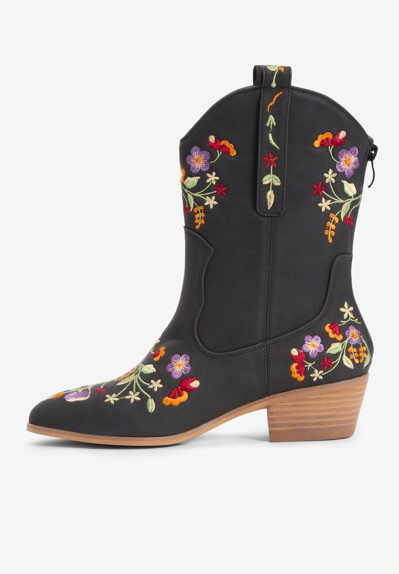 Comfortview The Irma Wide Calf Boot, Alternate, color, Black