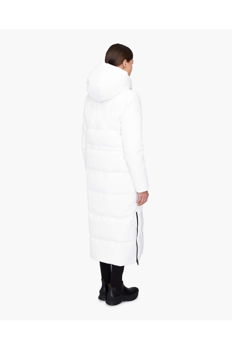SOFIA | Hooded Down Winter Jacket, Alternate, color, Ivory