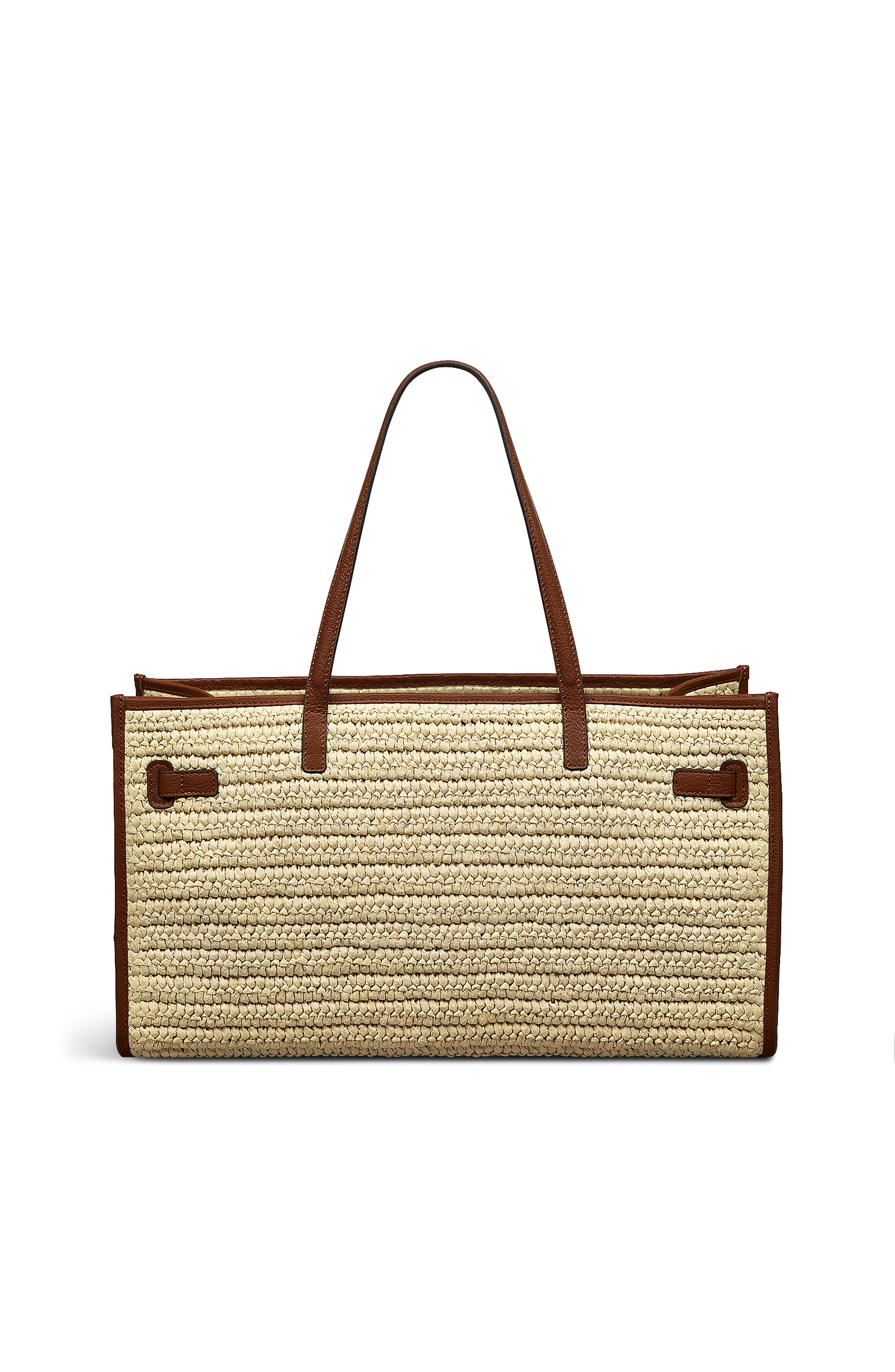 Radley The Library - Raffia Large Open Top Tote Bag, Alternate, color, Natural
