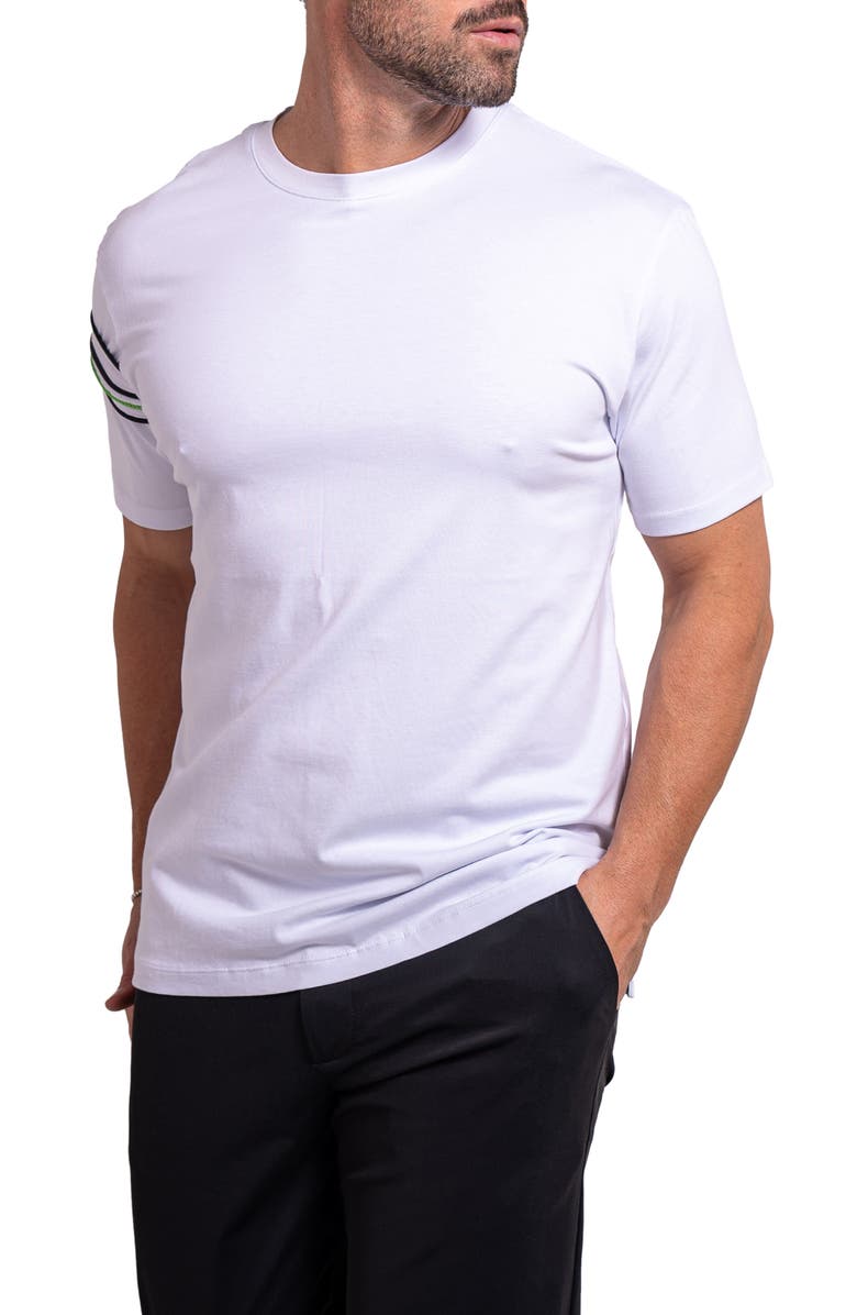 Maceoo Resistanceneon Contemporary Fit T-Shirt, Alternate, color, White