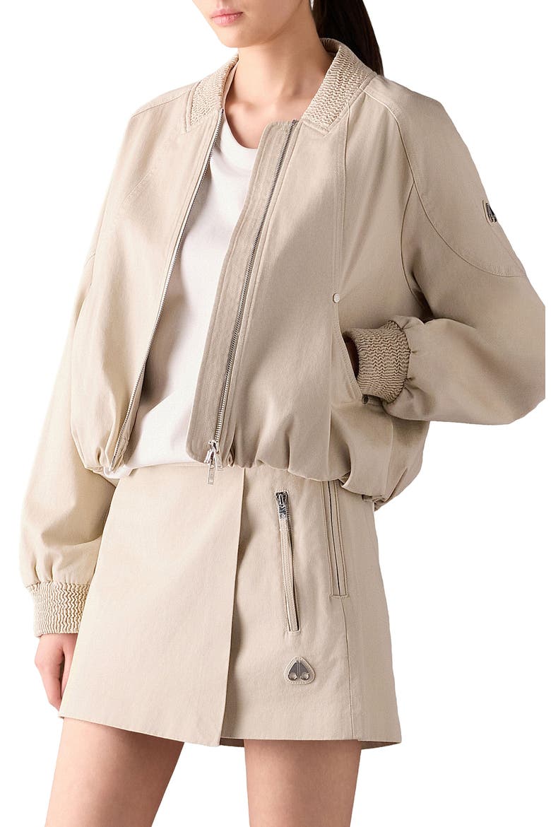 Cardin Cotton Jacket, Main, color, ALABASTER