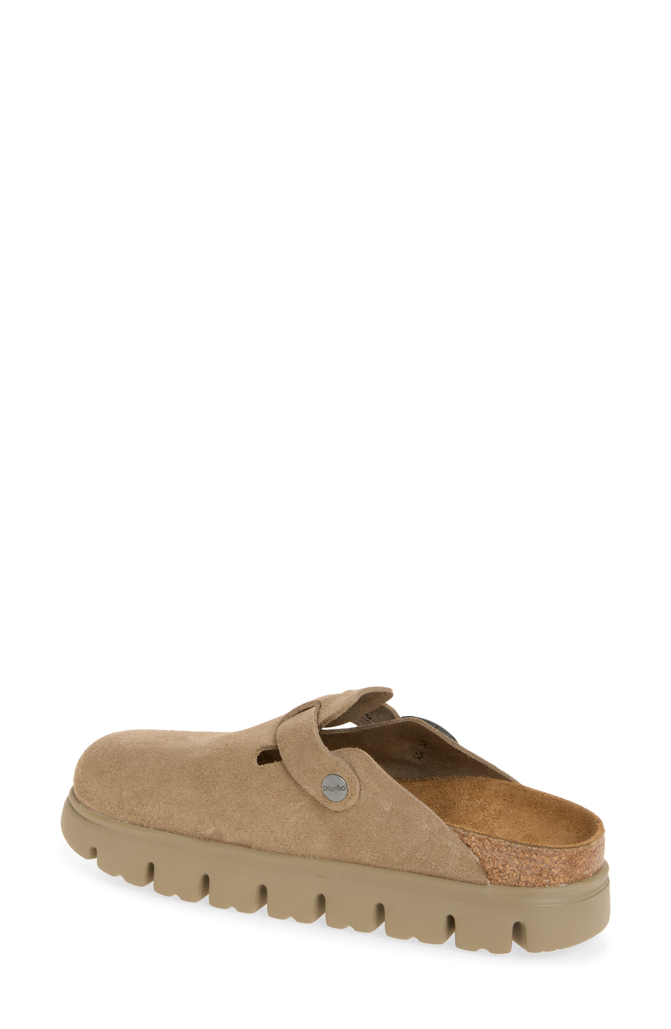 Papillio by Birkenstock Boston Chunky Platform Clog, Alternate, color, TAUPE