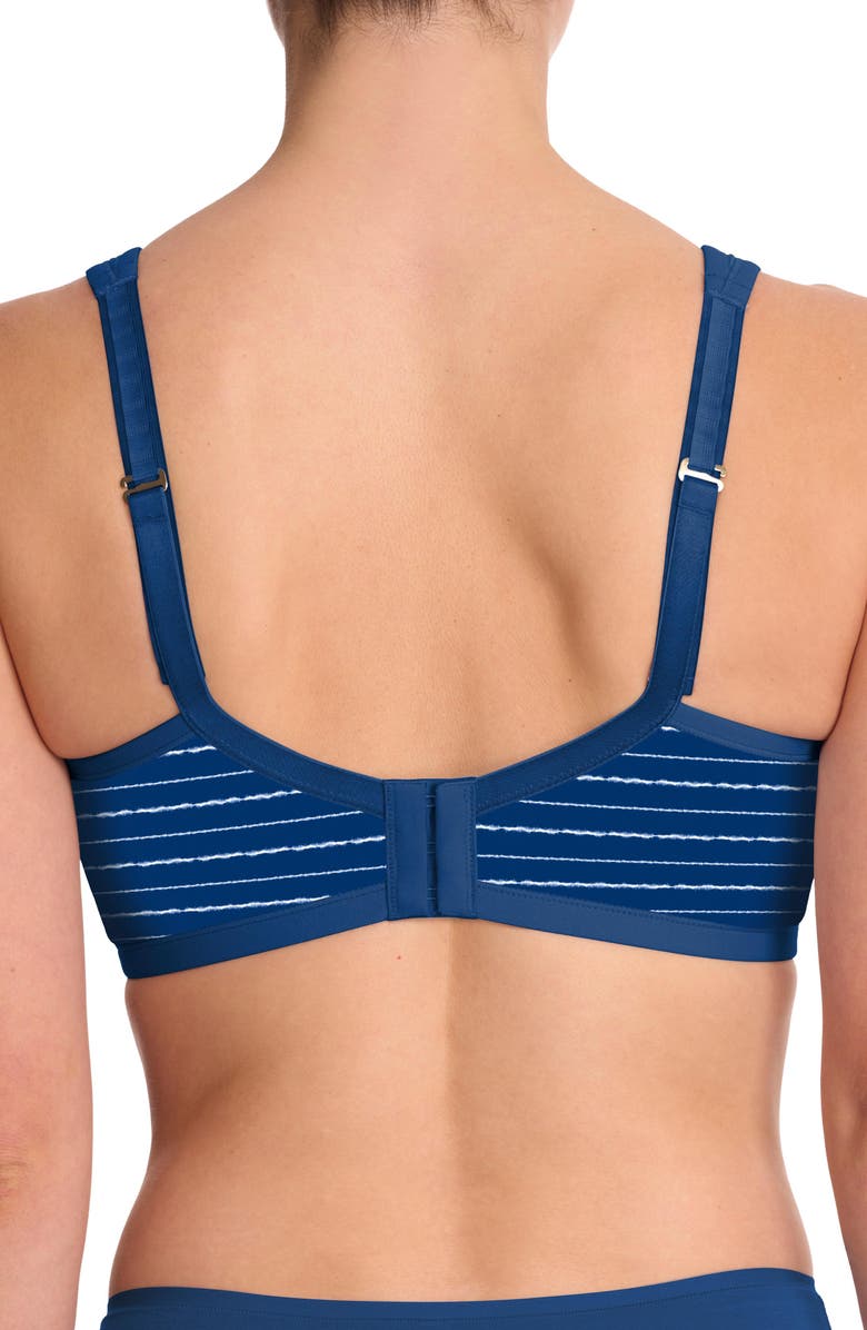 Natori Yogi Convertible Sports Bra, Alternate, color, Shibori Print