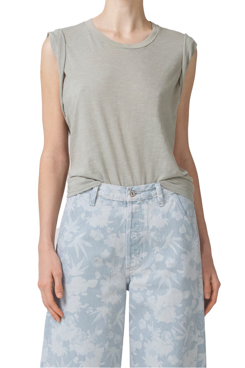Kelsey Roll Sleeve T-Shirt, Main, color, ANDES