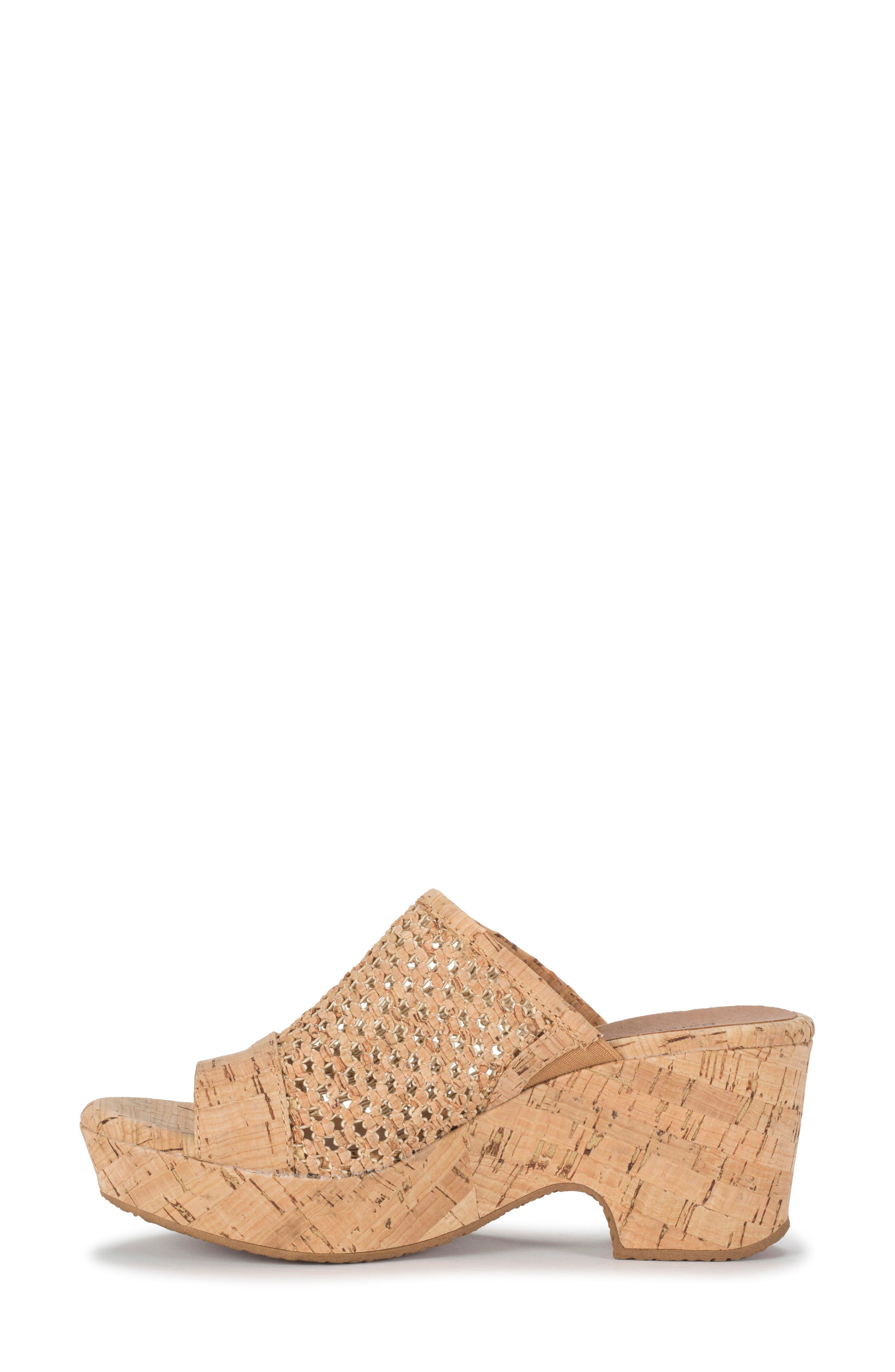BARETRAPS Bethie Platform Sandal, Alternate, color, Natural Cork