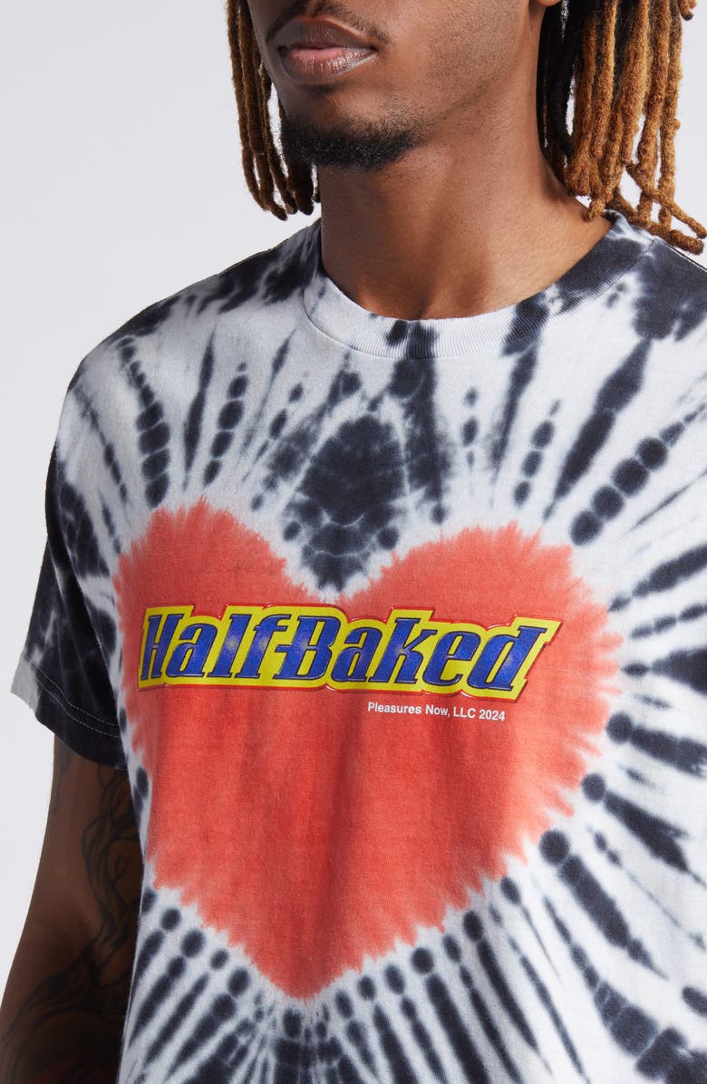 PLEASURES Half Baked Cotton Graphic T-Shirt, Alternate, color, 