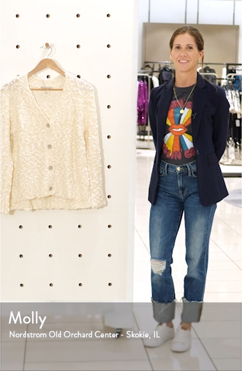 Textured Cardigan, sales video thumbnail