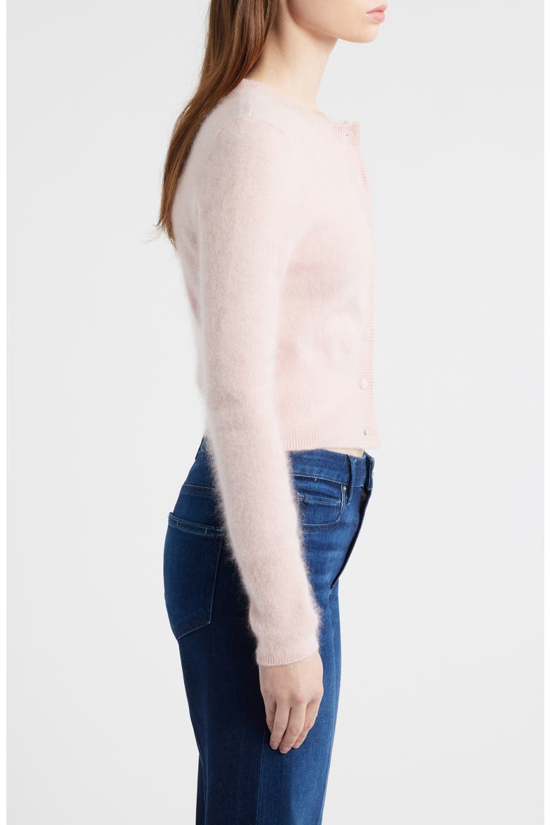 Adeanne Cashmere Cardigan, Alternate, color, LILAC