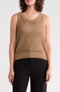 Vince Crochet Cotton Tank
