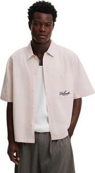 Cotton On Men's Ventura Short Sleeve Shirt