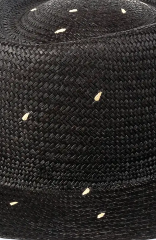 Heads Of State Hat Co. Boater Straw Hat In Black