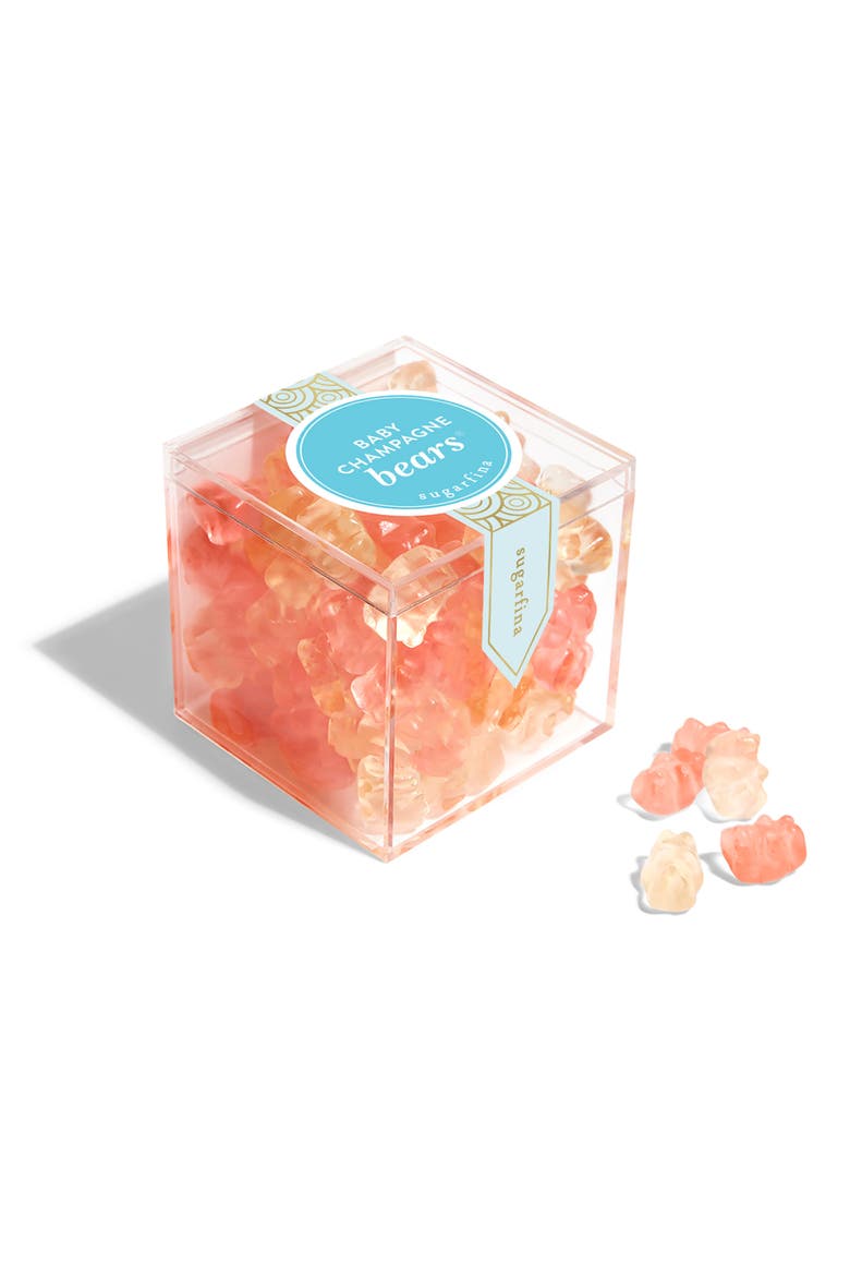 Baby Champagne Bears Set of 4 Candy Cubes, Alternate, color, BLUE