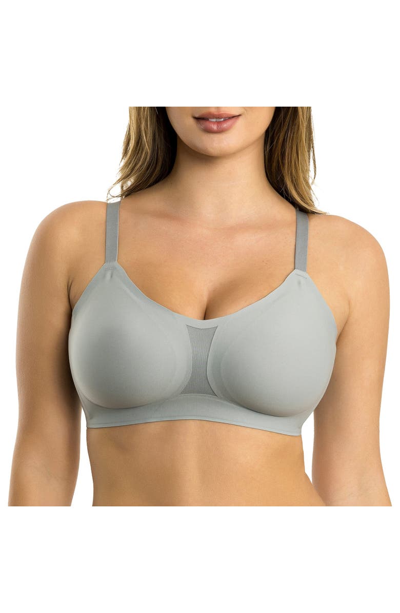 Parfait Simplicity Seamless Wire-Free Bra, Main, color, Grey