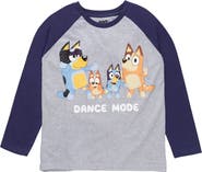 BLUEY Long Sleeve Raglan Tee