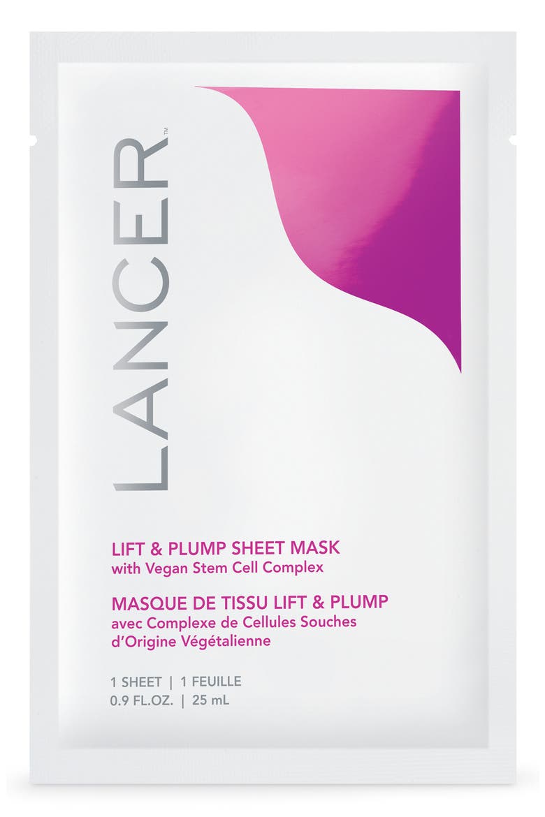 Lift & Plump Sheet Mask, Main, color, 1 SHEET