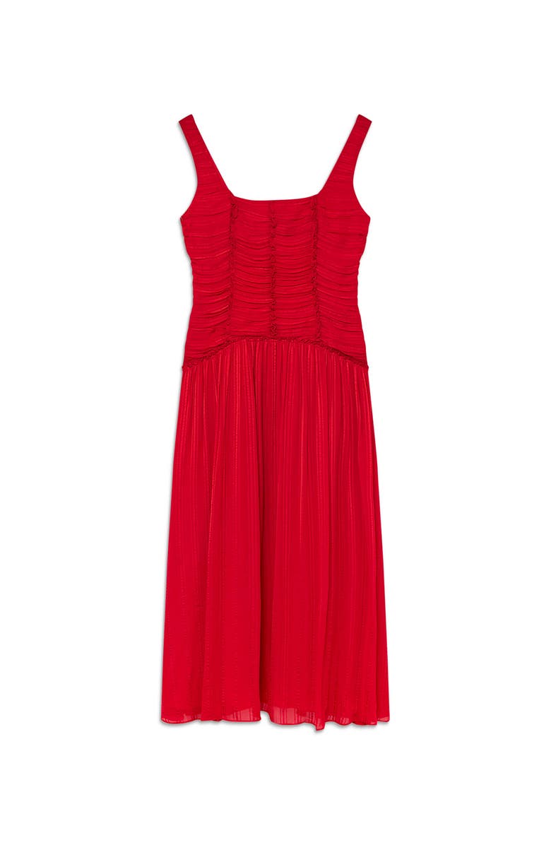 22454328 Square Neck Wide Strap Maxi Dress, Alternate, color, Red