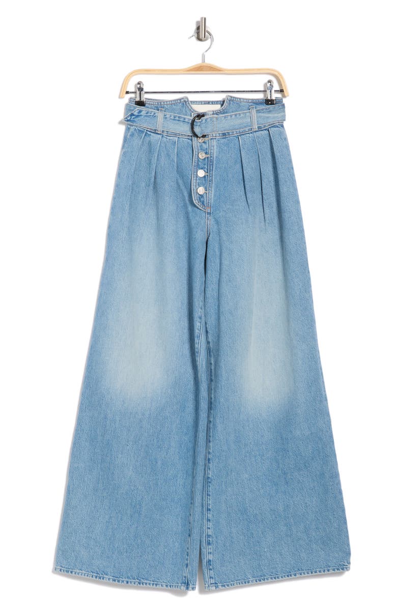 MOTHER The High Point Pouty Skimp Wide Leg Jeans, Alternate, color,